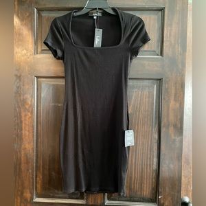 Lulus Fitted Black Dress
